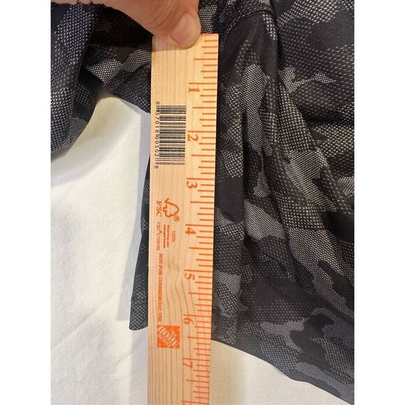 Lululemon Men Pace Breaker Black Camouflage unlined gym active shorts, size smal - Picture 7 of 7